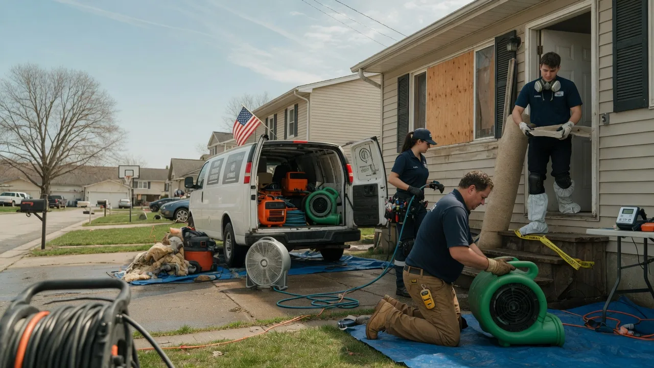 Water Damage Restoration in Kinsman, OH near me